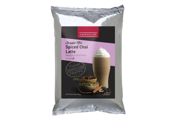 Cappuccine Tea Frappe Mix - 3 lb. Bulk Bag: Spiced Chai Latte