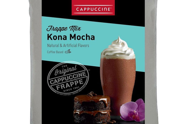Cappuccine Coffee Frappe Mix - 3 lb. Bulk Bag: Kona Mocha