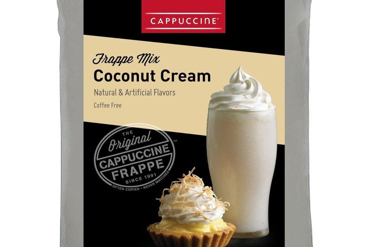 Cappuccine Frappe Mix - 3 lb. Bulk Bag: Coconut Cream