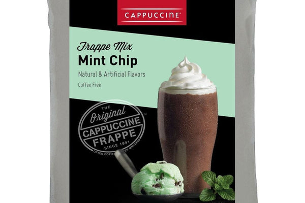 Cappuccine Tea Frappe Mix - 3 lb. Bulk Bag: Mint Chip