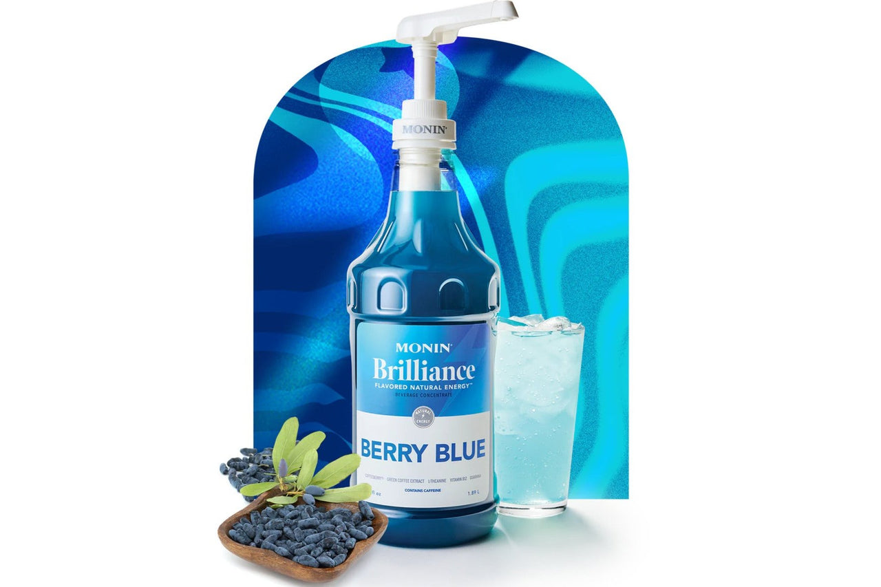 Monin 64 oz. Brilliance Berry Blue