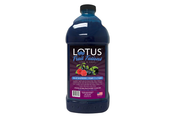 Lotus Energy Fruit Fusions - Blue Raspberry 64 oz