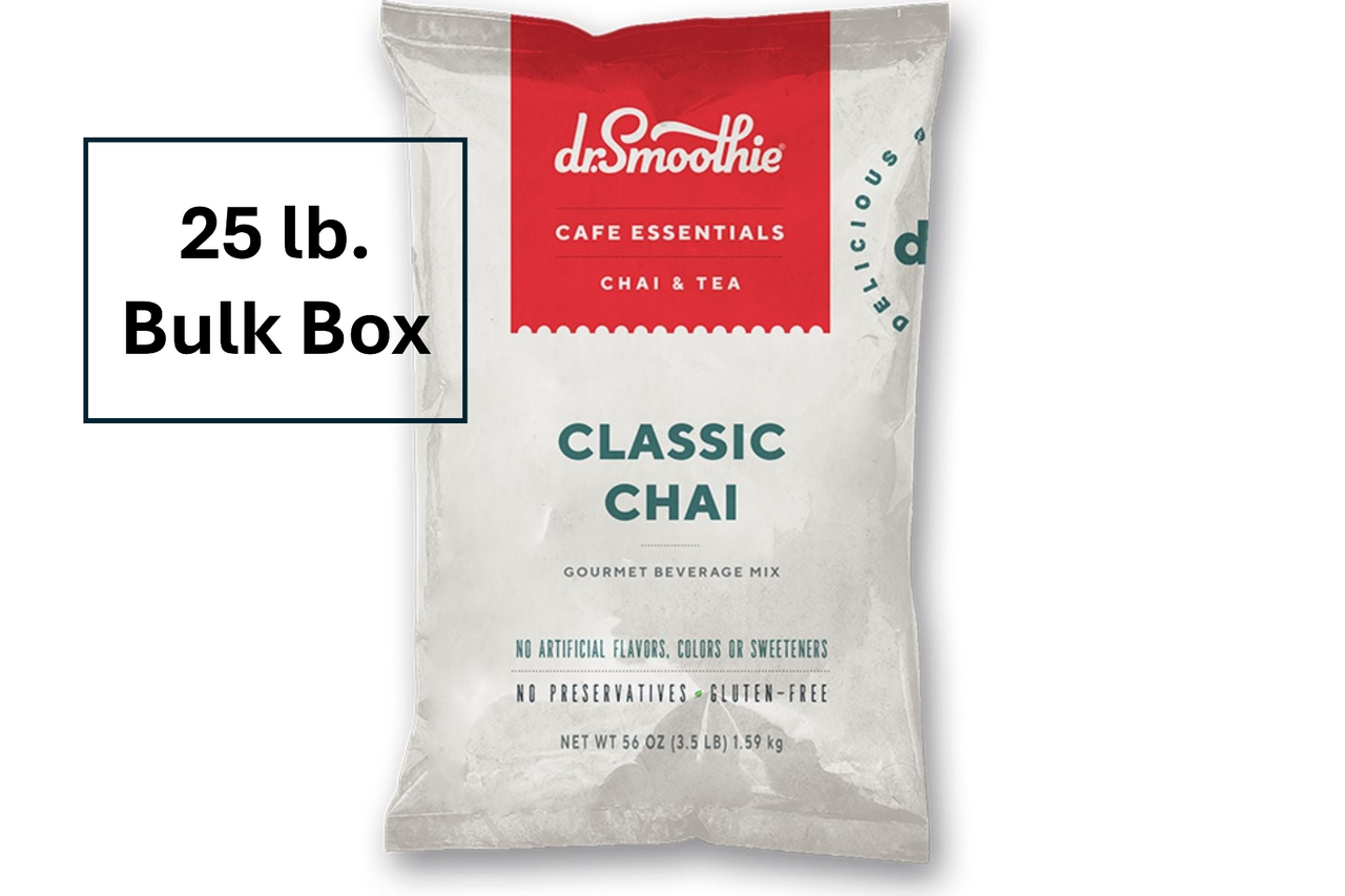 Dr. S/Cafe Essentials Chai & Tea - Classic Chai (25 lb. BOX)