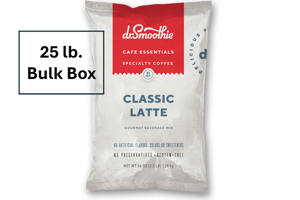 Dr. S/Cafe Essentials Coffee - Classic Latte (25 lb. Box)