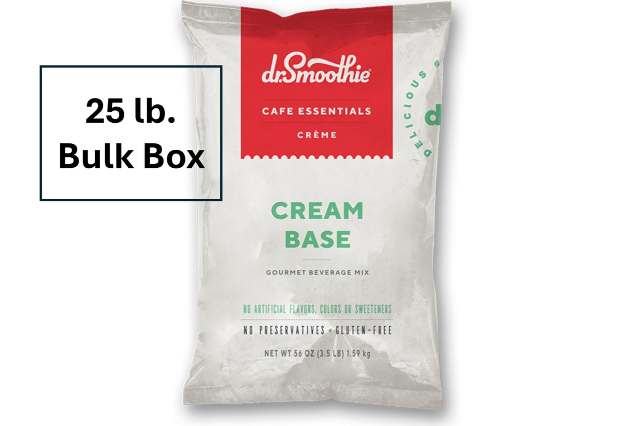 Dr. S/Cafe Essentials Creme - Cream Base (25 lb. BOX)