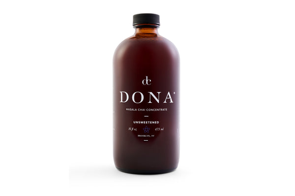 Dona Chai - 16oz Glass Bottle: Unsweetened Chai