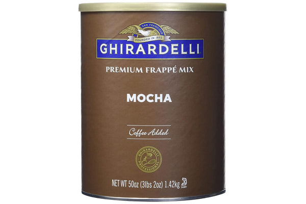 Ghirardelli 3 lb. Frappe - Mocha (Coffee Added)