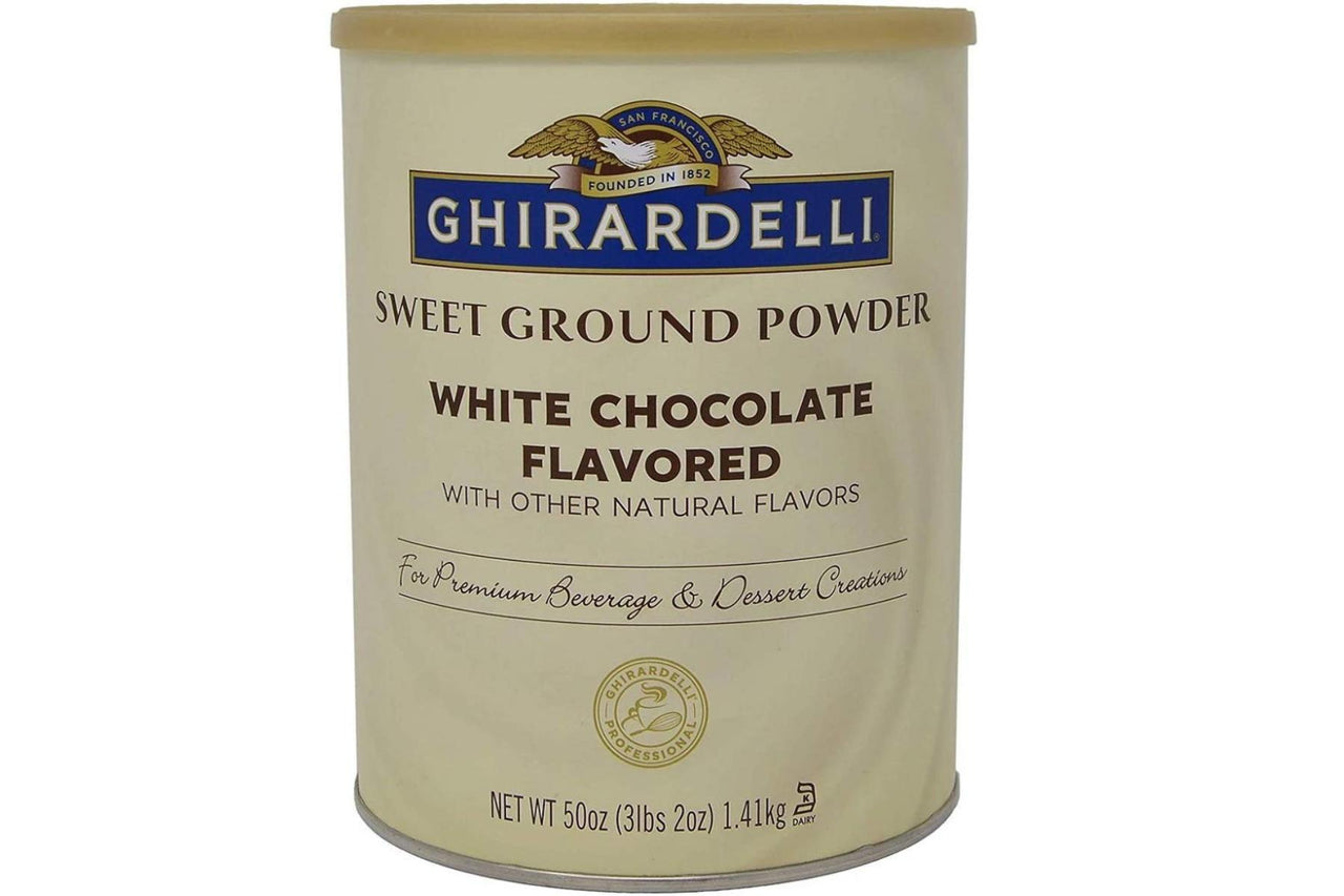 Ghirardelli 3 lb. S.G. - White Choco Powder
