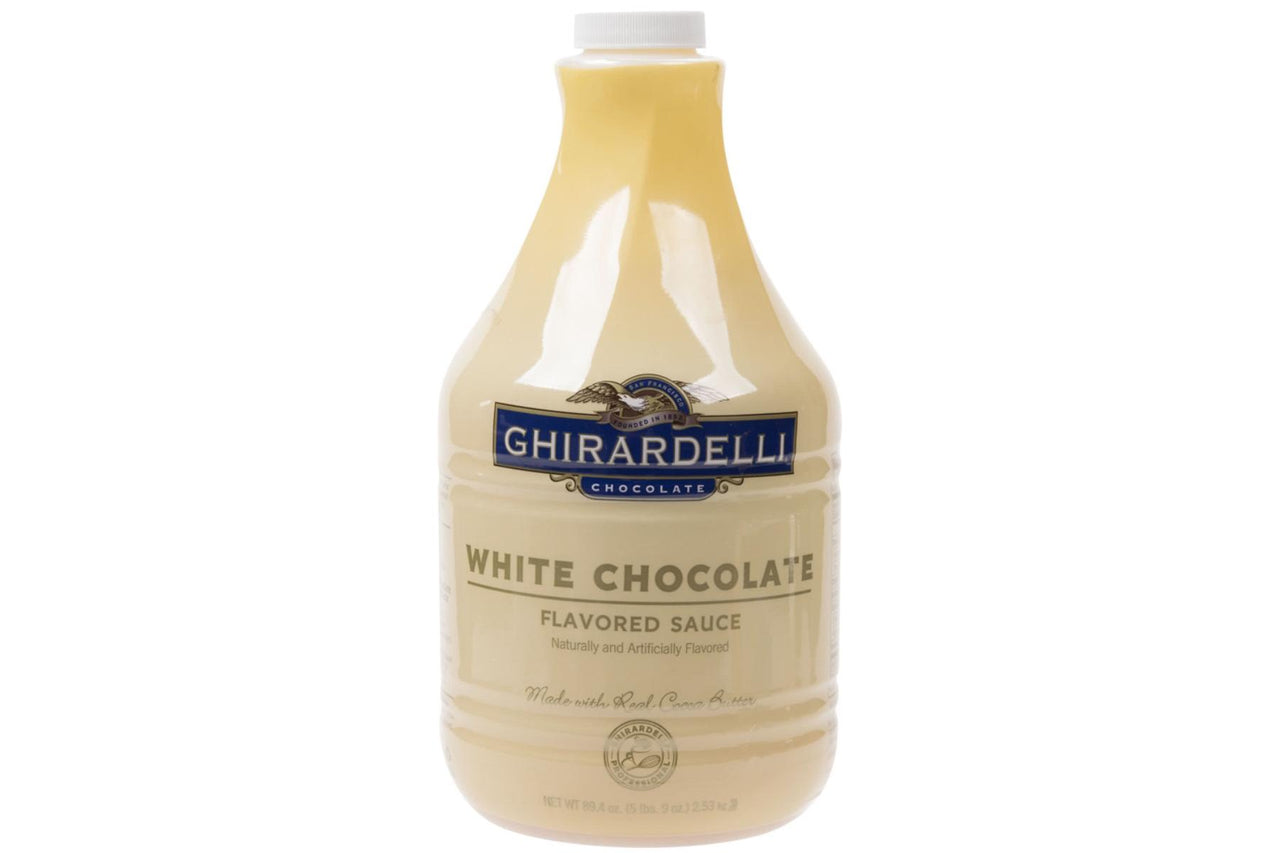 Ghirardelli 87.3 oz. White Chocolate Sauce