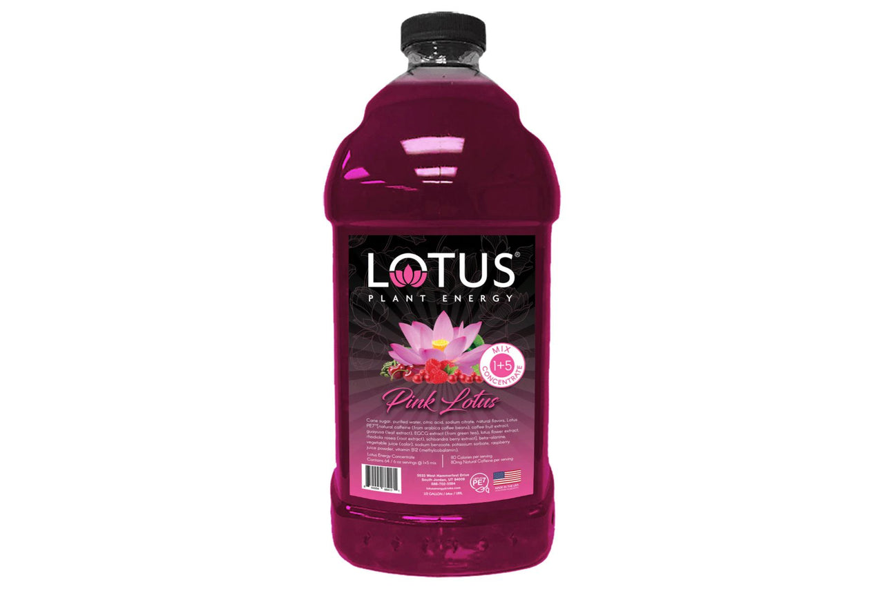 Lotus Energy 64 oz Pink Lotus Concentrate
