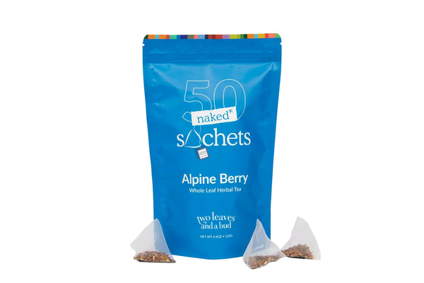 Two Leaves Tea: Alpine Berry - 50 Naked Sachets