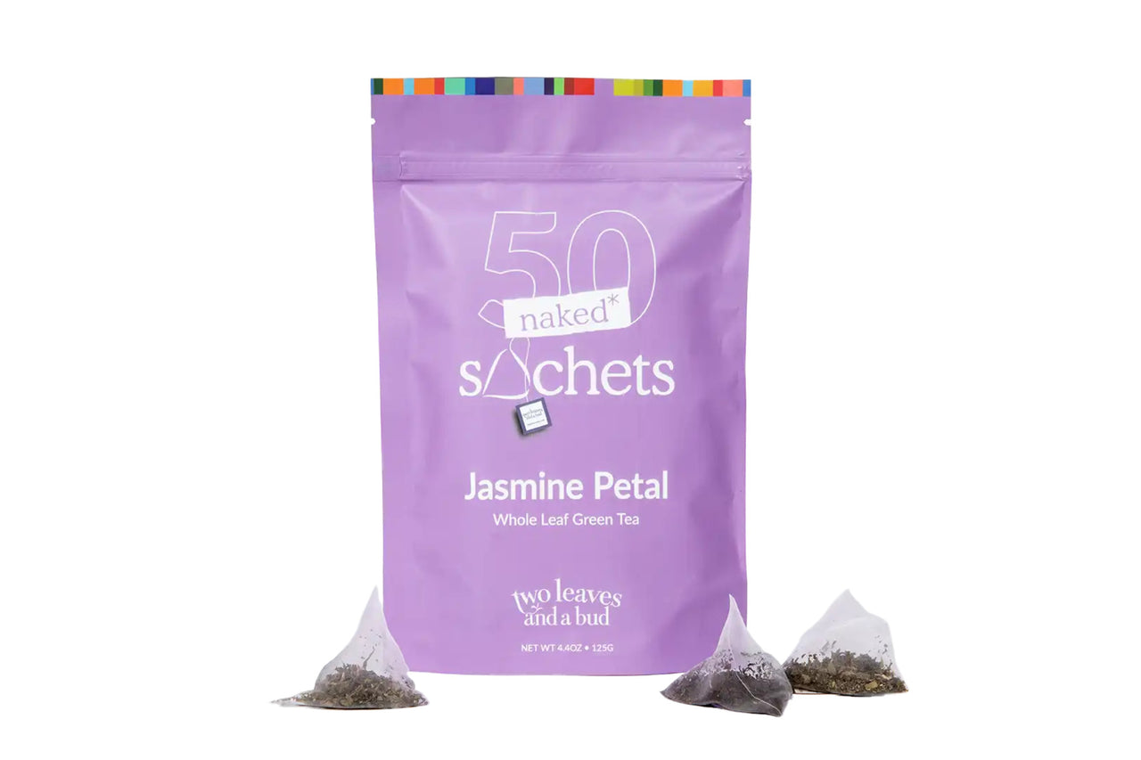 Two Leaves Tea: Jasmine Petal - 50 Naked Sachets