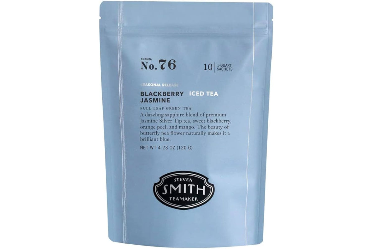 Smith Tea No 76. Blackberry Jasmine Iced Tea 1-Quart 10ct – Humankind ...