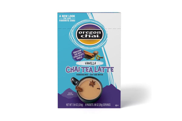 Oregon Chai Vanilla Chai Latte Single Serve Packets