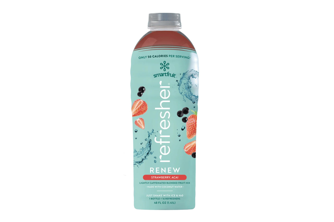 Smartfruit Renew Refresher Strawberry + Acai: 48oz Bottle