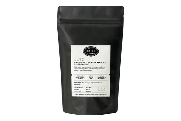 Smith Tea Sweetened Barista Matcha - 1 lb bag