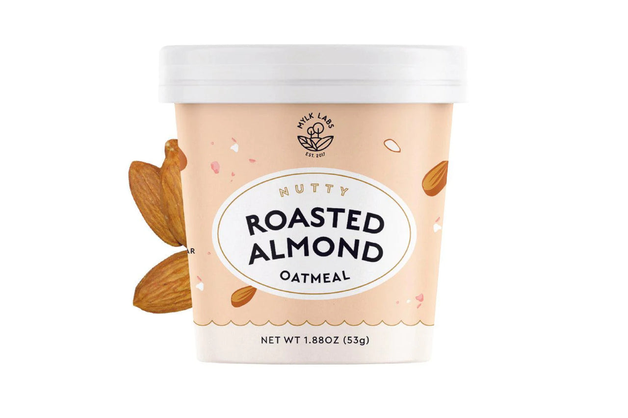 Mylk Labs Premium Oatmeal - 1.88 Oz. Cup: Roasted Almond