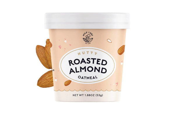 Mylk Labs Premium Oatmeal - 1.88 Oz. Case of 6: Roasted Almond