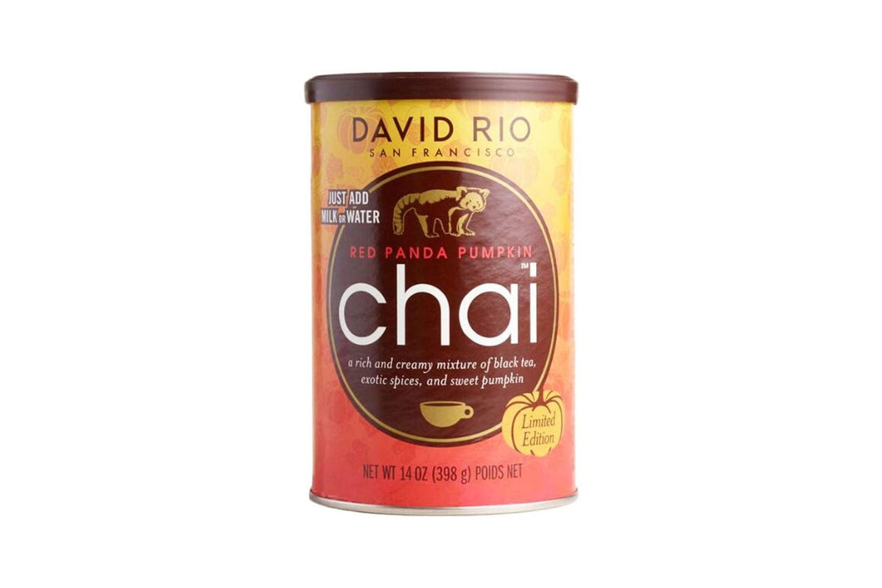 David Rio Chai (Endangered Species) - 14oz Canister: Red Panda Pumpkin