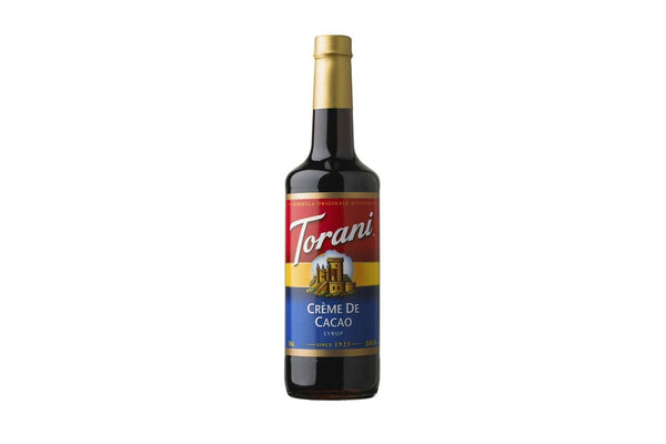 Torani 750ml Crème de Cacao Syrup