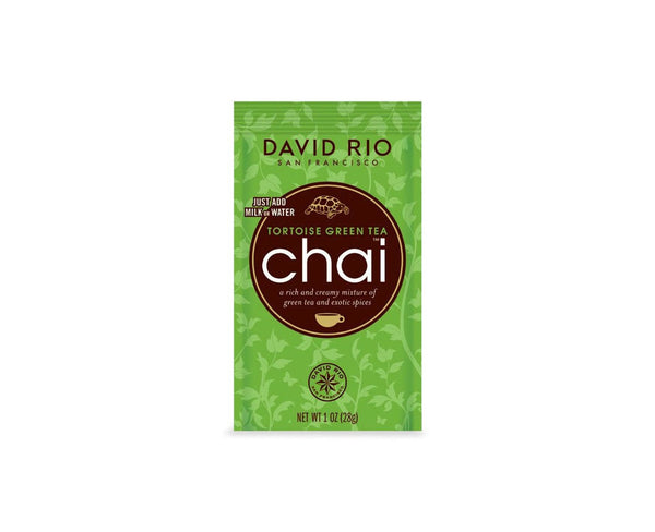 David Rio Chai (Endangered Species) - Single Serve: Tortoise Green Tea