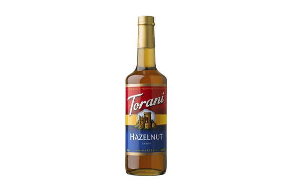 Torani 750ml Hazelnut Syrup
