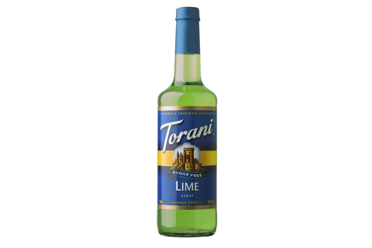 Torani 750ml Sugar Free - Lime Syrup