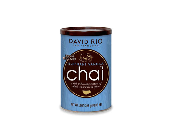 David Rio Chai (Endangered Species) - 14oz Canister: Elephant Vanilla