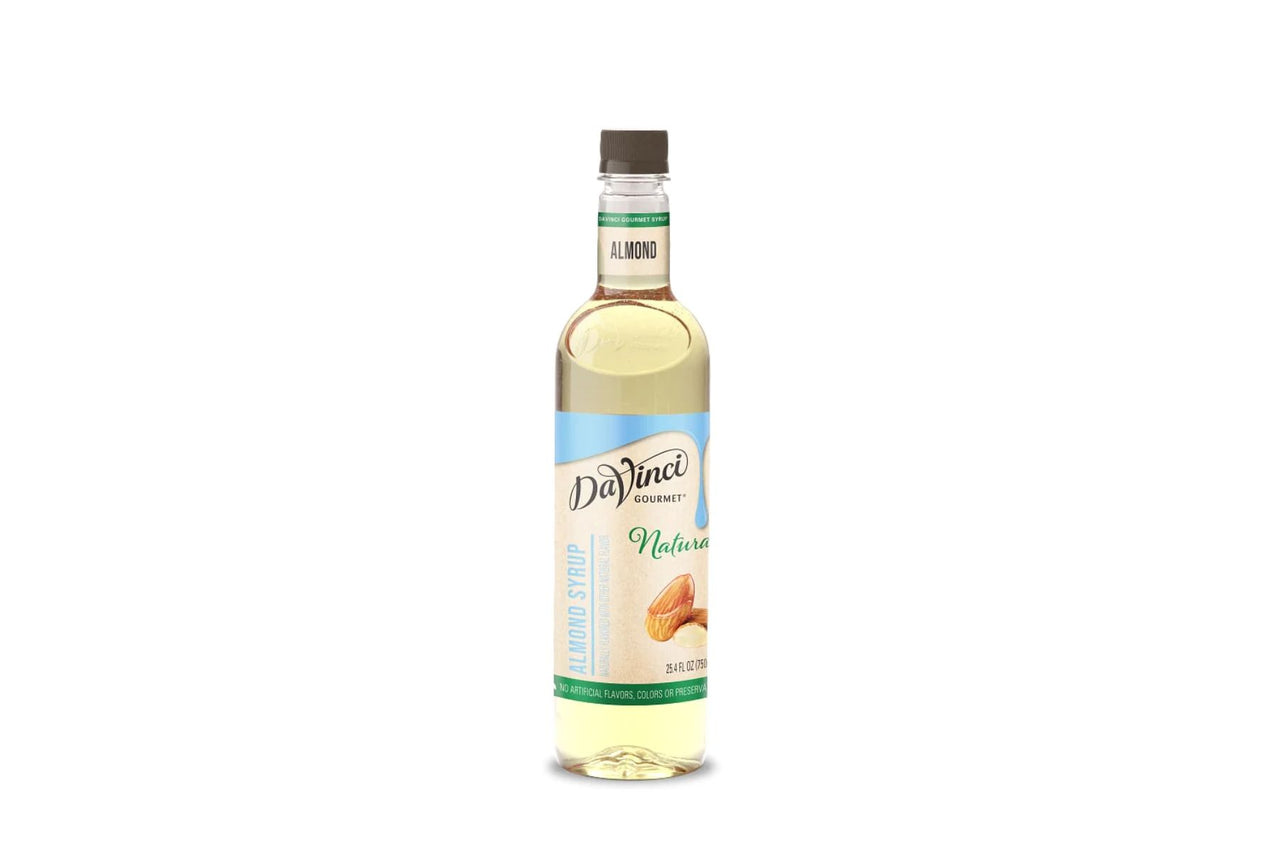DaVinci 750 mL Naturals Almond Syrup