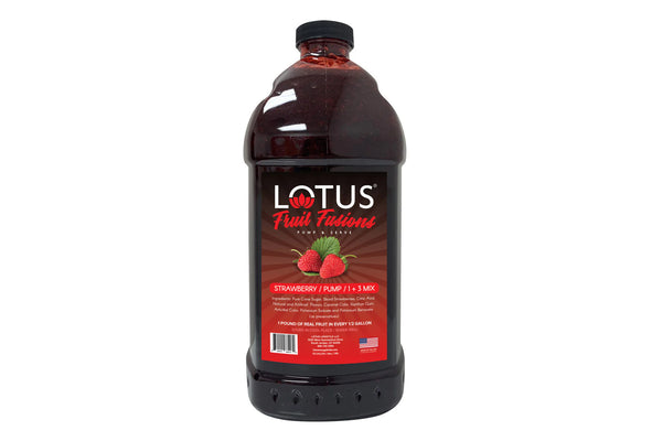 Lotus Energy Fruit Fusions - Strawberry 64 oz