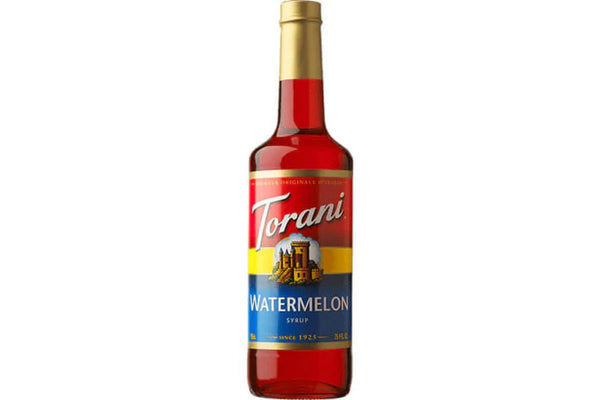 Torani 750ml Watermelon Syrup