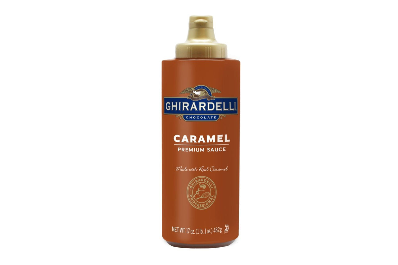 Ghirardelli 16 oz. Caramel Sauce (Squeeze Bottle)