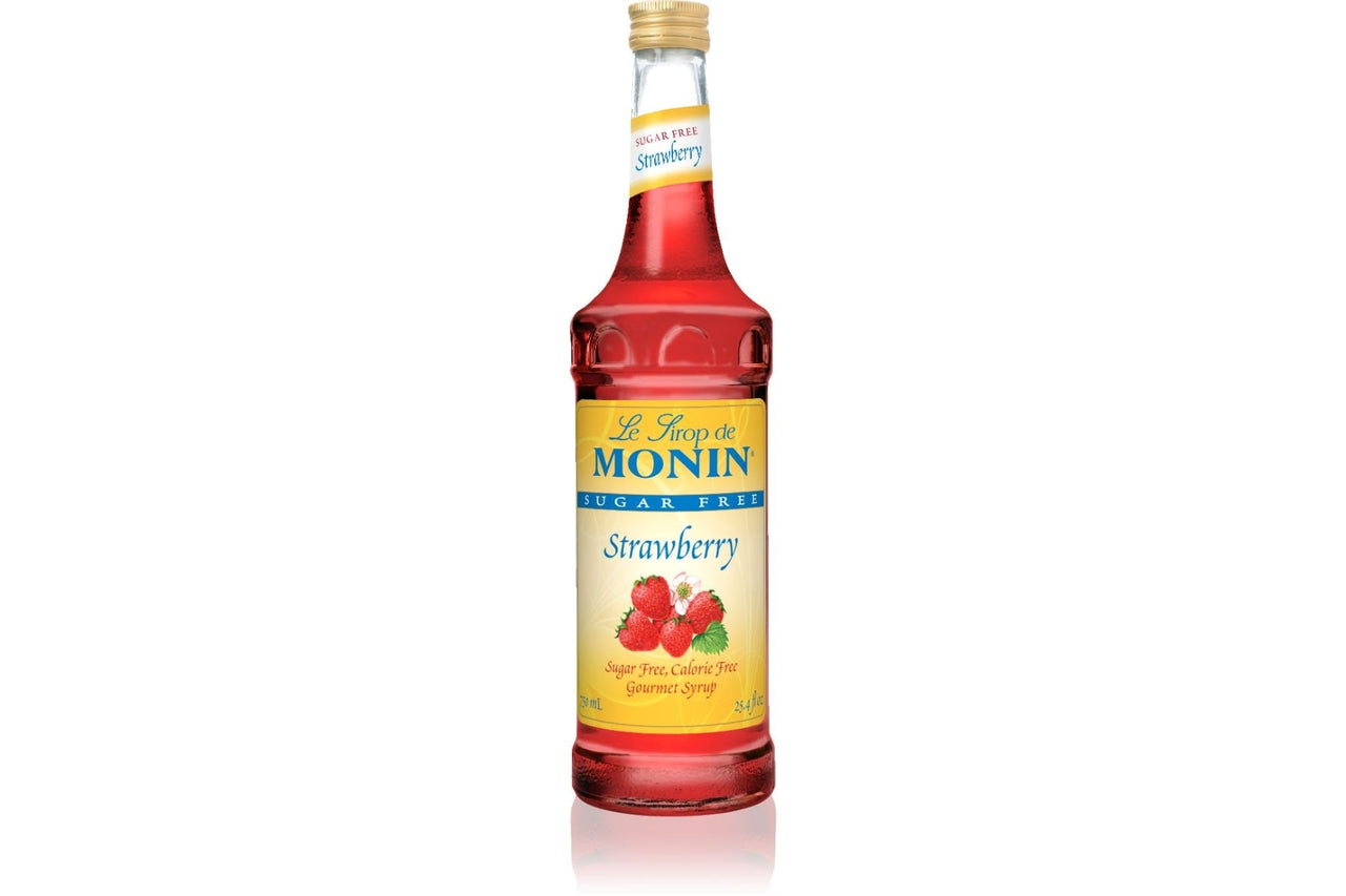 Monin 750ml Sugar Free - Strawberry Syrup