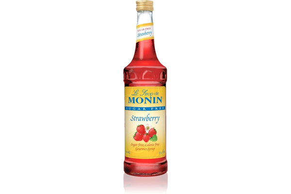 Monin 750ml Sugar Free - Strawberry Syrup