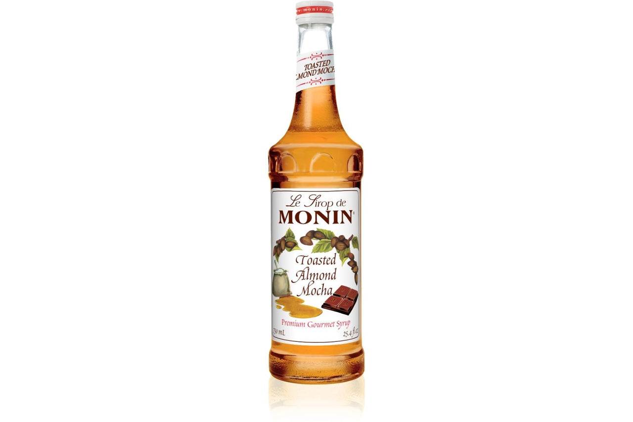Monin 750ml Toasted Almond Mocha Syrup