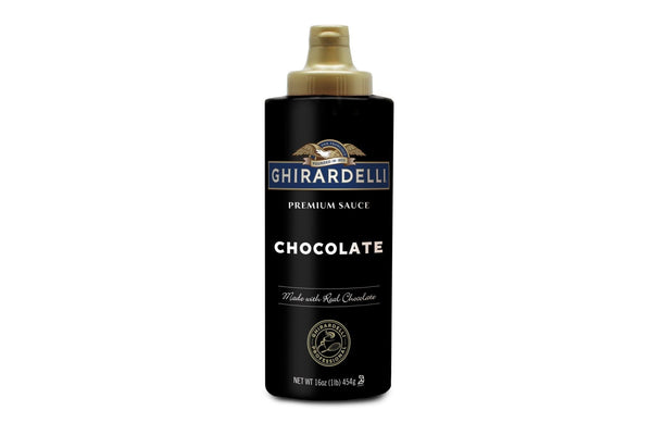 Ghirardelli 16 oz. Black Label Sauce (Squeeze Bottle)