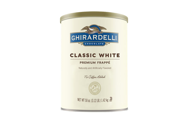 Ghirardelli 3 lb. Frappe - Classic White