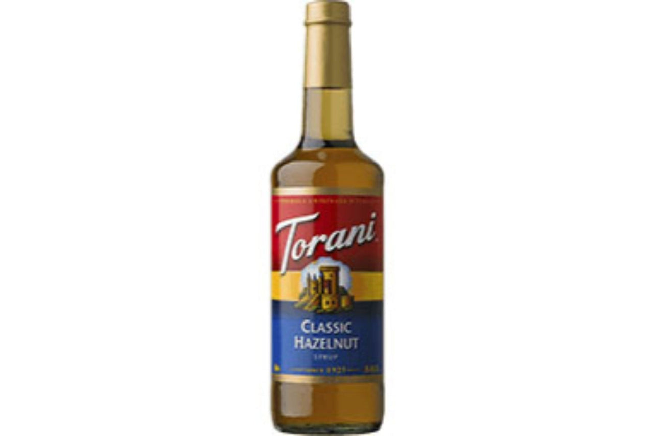 Torani 750ml Classic Hazelnut Syrup