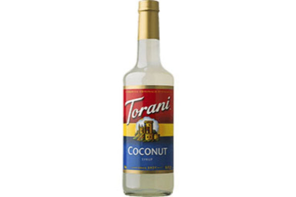 Torani 750ml Coconut Syrup