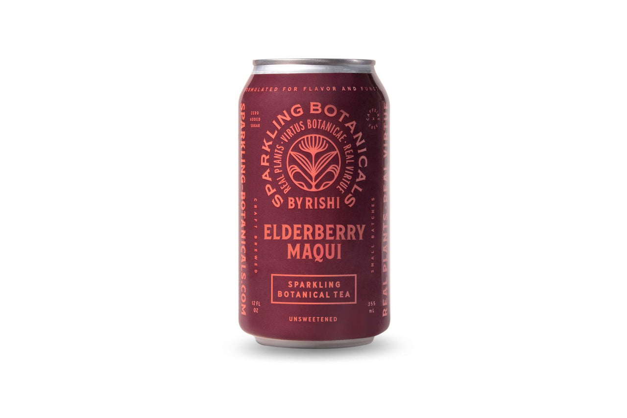 Rishi Elderberry Maqui Sparkling Botanical