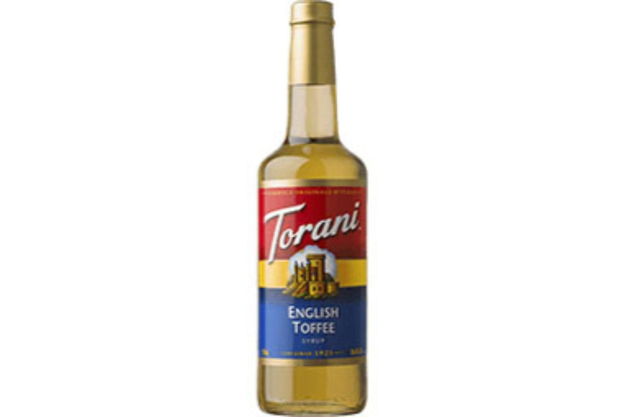 Torani 750ml English Toffee Syrup
