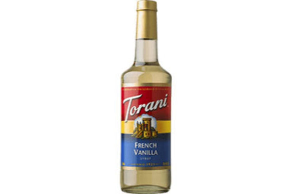 Torani 750ml French Vanilla Syrup