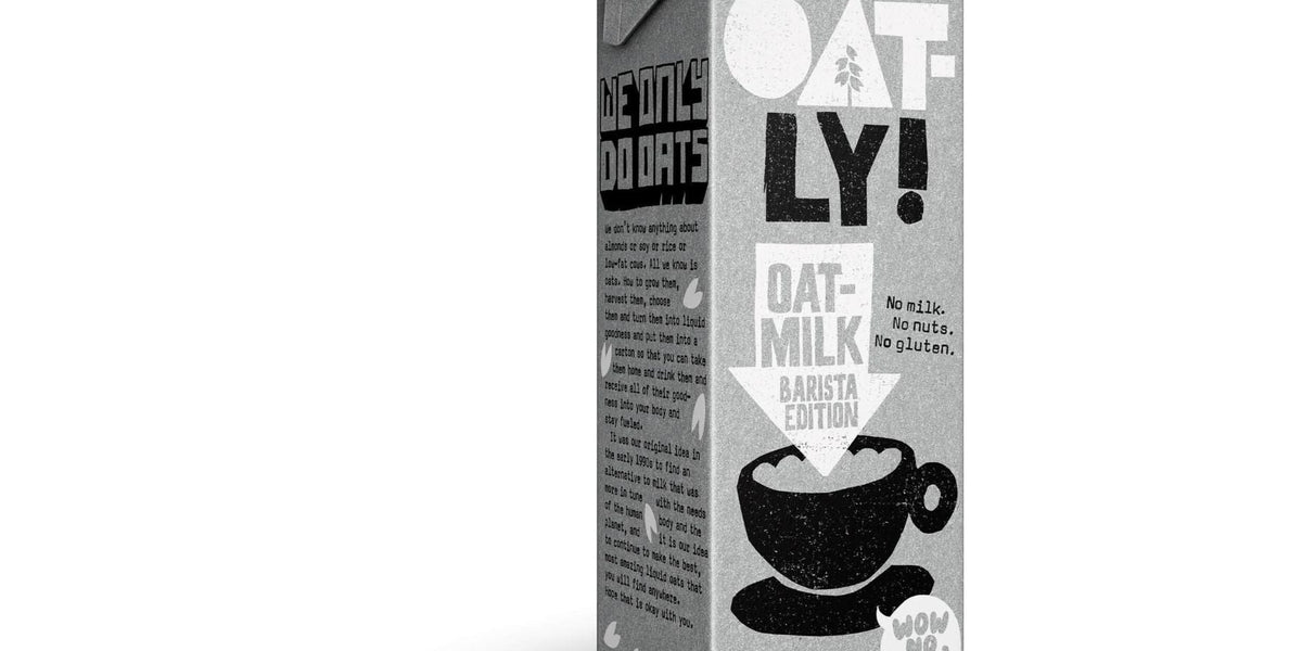 Oatly! Barista Edition Oatmilk – Exchange Alley Coffee House