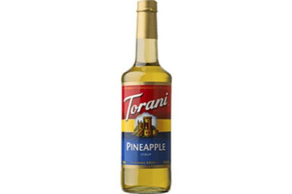 Torani 750ml Pineapple Syrup