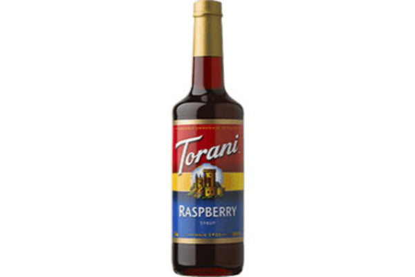 Torani 750ml Raspberry Syrup