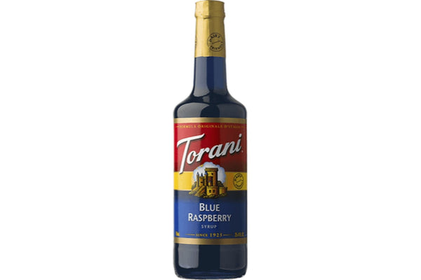 Torani 750ml Blue Raspberry Syrup