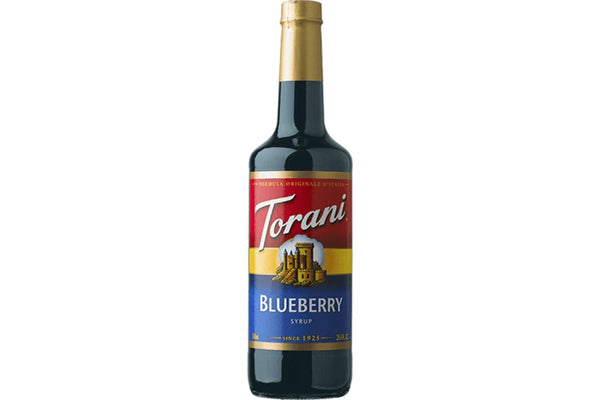 Torani 750ml Blueberry Syrup