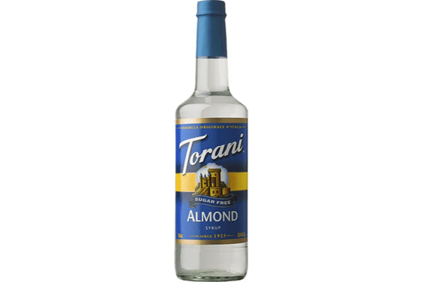 Torani 750ml Sugar Free - Almond Syrup