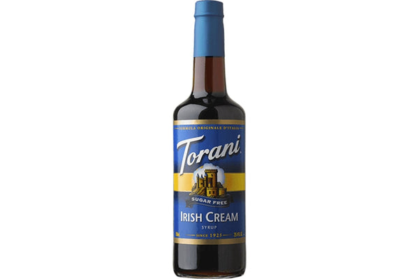 Torani 750ml Sugar Free - Irish Cream Syrup