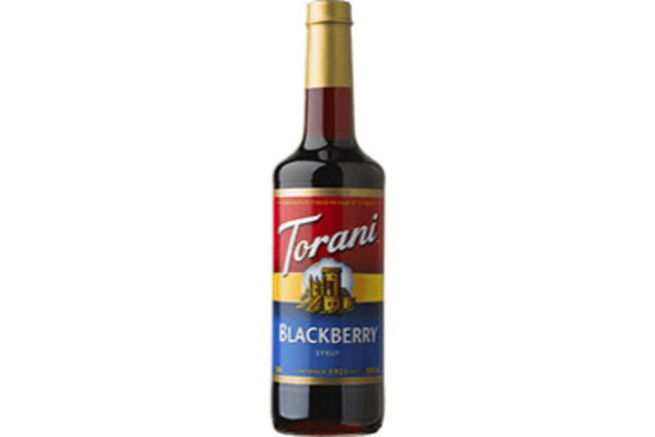 Torani 750ml Blackberry Syrup